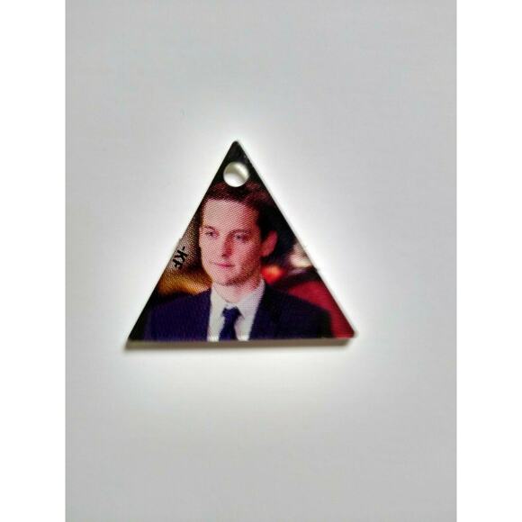 Spider-Man Pinball Machine Keychain Plastic Promo Peter Parker Original #1 - Picture 2 of 4